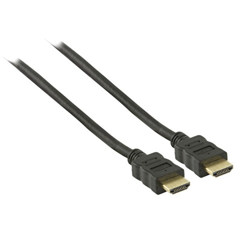 VALUELINE High Speed HDMI kabel s ethernetem/ zlacené konektory HDMI-HDMI/ černý/ 7,5m