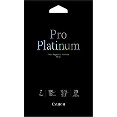 Canon fotopapír PT-101/ 10x15cm/ Lesklý/ Pro Platinum/ 20ks
