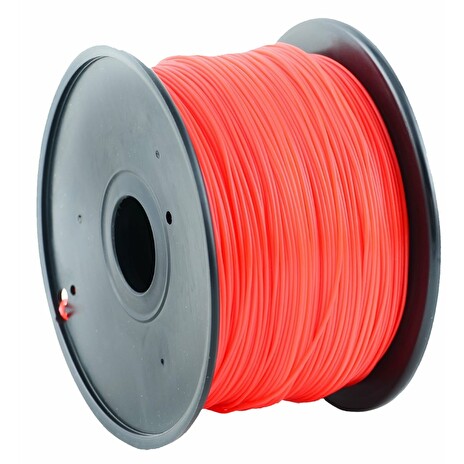 GEMBIRD 3D PLA plastové vlákno pro tiskárny, průměr 1,75 mm, 1kg, červené