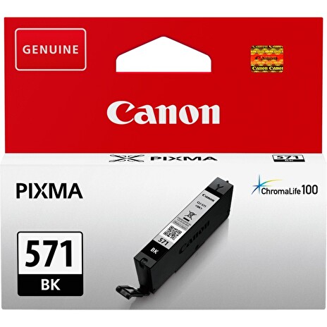 Canon inkoustová náplň CLI-571Bk/ XL černá