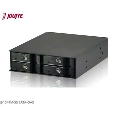 Jou Jye Backplane SAS/SATA 4x 2,5"HDD do 5,25" pozice