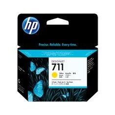 HP náplň č. 711 žltá, 29 ml - 3 ks v balení