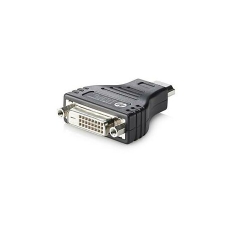 HP HDMI to DVI Adapter - Video adaptér - DVI-D (F) do HDMI (M) - pro HP 24X G7; EliteBook 830 G8, 850 G8; EliteBook x360; Pro c645; ZBook Firefly 14 G8, 15 G8