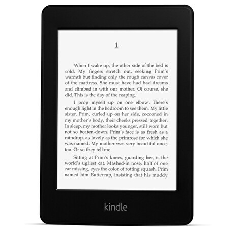 Amazon Kindle PAPERWHITE 3 2015 BLACK, 6" 4GB E-ink displej, WIFi, Sponzorovaný