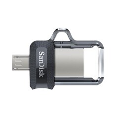 128GB USB Flash m3.0 Ultra Dual černý/stříbrný SanDisk - 173386