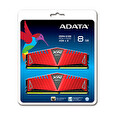 DIMM DDR4 8GB 2133MHz CL13 512x8 (KIT 2x4GB) ADATA XPG Z1, Red