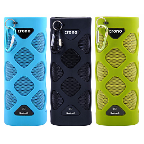 CRONO repro CS-2005C/ 2x 5W/ BlueTooth/ NFC/ IPX4/ 3.5 mm jack/ USB/ černý