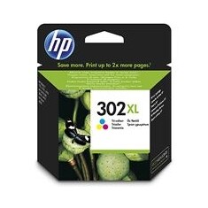 Inkoustová náplň HP 302XL Color