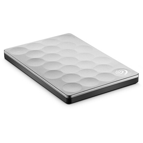 Seagate Backup Plus Ultra Slim, 1TB externí HDD, 2.5", USB 3.0, titanium