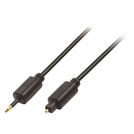 Valueline VLAP25100B30 - Digitální Audio Kabel Toslink (M) - Optická 3.5mm zástrčka 3.00 m, černá