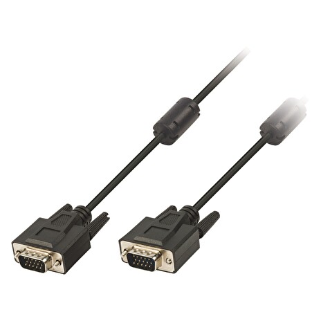 VALUELINE kabel VGA (D-SUB)/ zástrčka VGA - zástrčka VGA/ černý/ 15m