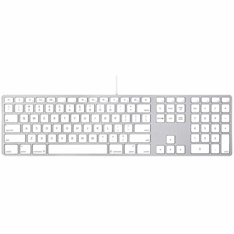 Apple Wired Keyboard US s numerickou klávesnicí (MB110LB/B)