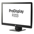 HP LCD ProDisplay P203 LED 20"wide, (1600x900, 5ms, 1000:1, 5000000:1 dynamic, 250 nits VGA, DP)