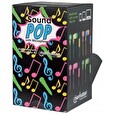 Manhattan Prodejní box 40x sluchátka s mikrofonem ve 4 barvách (vhodné pro vystavení na pult)
