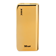 Trust PowerBank 4400 Portable Charger - gold