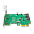 AXAGON - PCES-SA2 PCIe řadič 2x int. SATA III 6G ASMedia