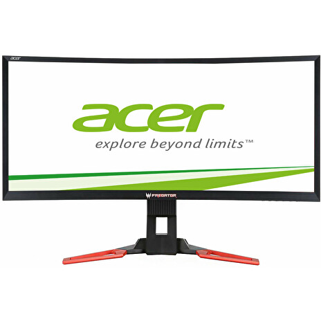 ACER LCD Predator Z35, 89cm (35") Curved LED, VA UWHD 2560x1080@144Hz,100M:1,300cd/m2,178°/178°,4ms,HDMI,DP,černá