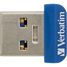 64GB USB Flash 3.0 NANO Store´n´Stay modrý Verbatim P-blist