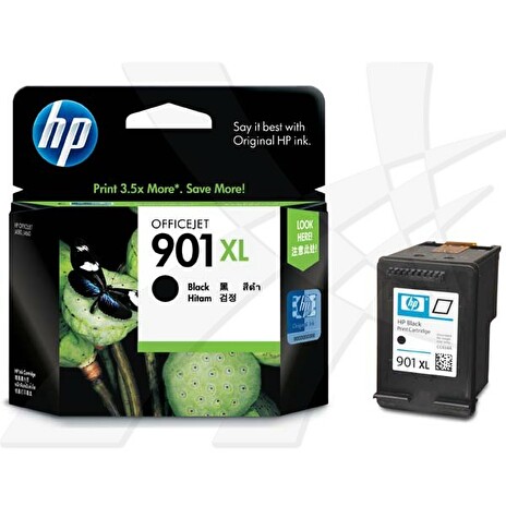 HP Ink Black č.901XL pro HP OfficeJet J4580, 14 ml, 700 str. (CC654AE)