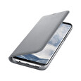 Samsung LED flipové pouzdro EF-NG955PSE pro Galaxy S8+ Silver