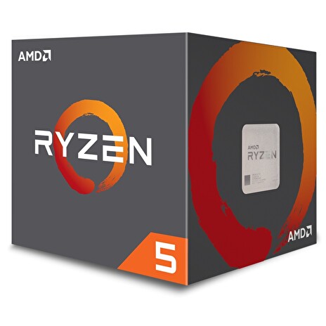 AMD cpu Ryzen 5 1500X Box AM4 (4core, 8x vlákno, 3.5GHz / 3.7GHz, 16MB cache, 65W) s chladičem Wraith Spire 65W