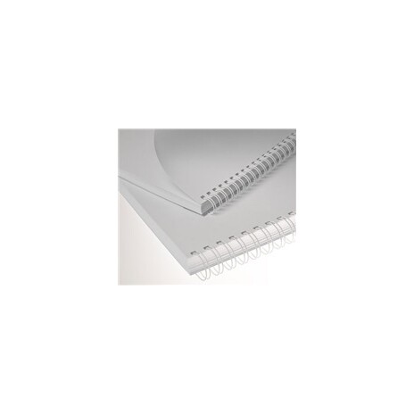 Vázací hřbet Fellowes / Renz kovový (3/1") A4 průměr 5,5mm bílý 100ks