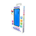 ADATA PT100 Power Bank 10000mAh modrá/bílá