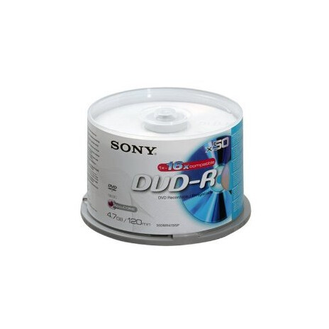 SONY 50 x DVD-R 4,7GB Bulk