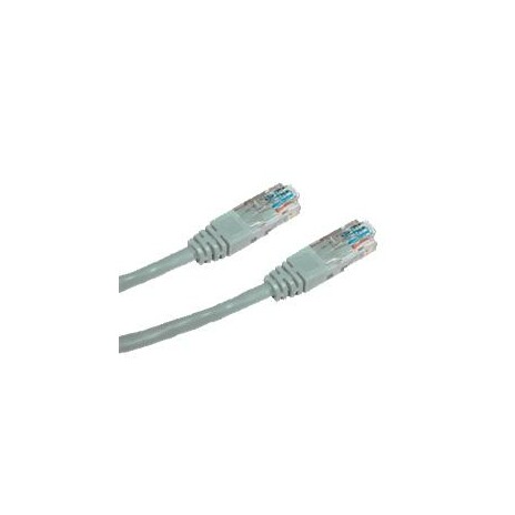 OEM patch kabel Cat5E, UTP - 2m , šedý