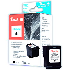 Inkoust Peach C8765E, No.338 kompatibilní černý PI300-105 pro HP DJ 460, 5745, 6540, 9800, OJ 100, 6205, 7310, 7400 seri