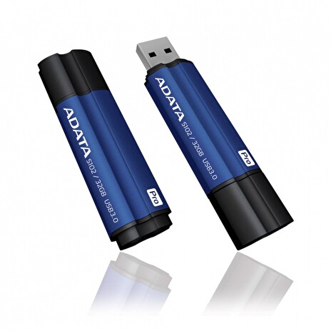 Flashdisk Adata USB 3.0 Superior S102 Pro, hliníkový 32GB modrý