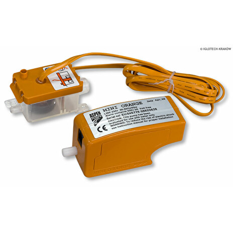 Čerpadlo Midea/Comfee kondenzátu Mini Orange kapacita 12l/hod, max. výtlak 10 m (stěna, kanál, strop)