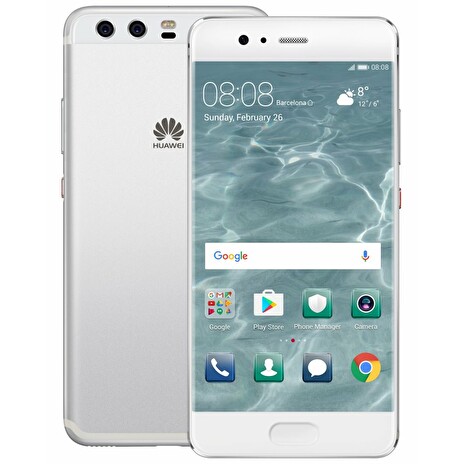 HUAWEI P10 Dual SIM - stříbrná 5,1" IPS FullHD/64GB/4GB RAM/Android 7.0