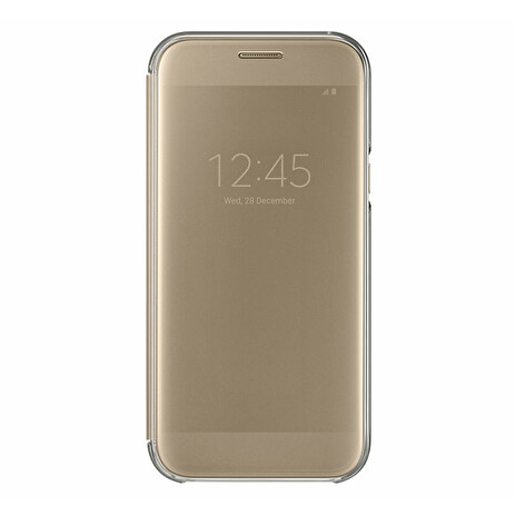 Samsung Clear View pouzdro EF-ZA520CLE pro Galaxy A5 2017 Gold