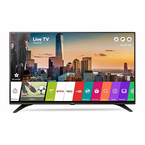 LG Smart LED TV 55" 55LJ615V/ FullHD/ DVB-S2/T2/C/ H.265/HEVC/ 3xHDMI/ 2xUSB/ Wifi/ LAN/ WiDi/ Energ. tř. A+