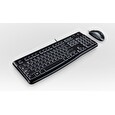 Logitech MK120 klávesnice bezdrátová, US, USB, černá