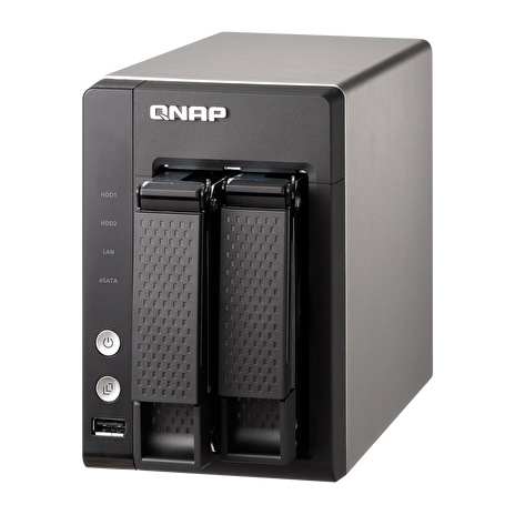 QNAP TS-231P2-4G (1,7GHz / 4GB RAM (až 8GB RAM) / 2x SATA / 2x GbE / 3x USB 3.0)