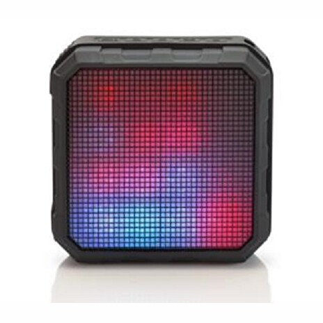 Ednet Spectro II LED Bluetooth Speaker with APP BT 4.0, NFC, water resistant IPX4, 4W output, battery 2.200 mAh