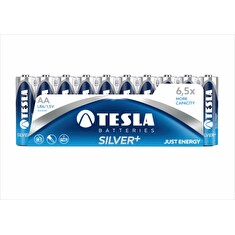 TESLA alkalické baterie AA SILVER+ 1,5V 2600MAH 10 ks
