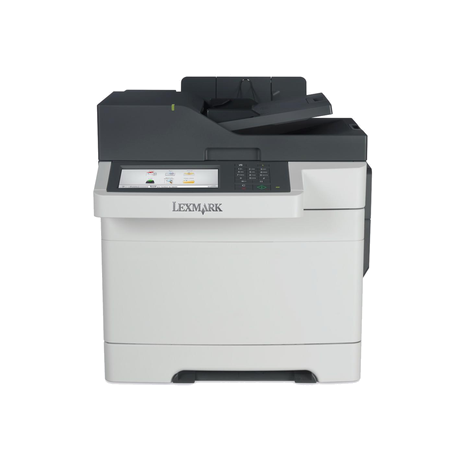 Lexmark CX517de - Multifunkční tiskárna - barva - laser - Legal (216 x 356 mm) (originální) - A4/Legal (média) - až 30 stran/min. (kopírování) - až 30 stran/min. (tisk) - 250 listy - 33.6 Kbps - USB 2.0, Gigabit LAN, hostitel USB 2.0