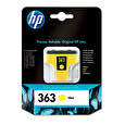 HP 363 - 6 ml - žlutá - originál - žlutá - inkoustová cartridge - pro Photosmart 31XX, 33XX, 8250, C5170, C5173, C5175, C5177, C5190, C5194, C6150, C6175, D7463