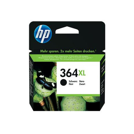 HP 364XL Black Ink Cart, 18 ml, CN684EE (550 pages)