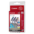 Canon CLI-8 C/M/Y Multi pack - 3-balení - žlutá, azurová, purpurová - originál - inkoustový zásobník - pro PIXMA iP4300, iP4500, iP5300, iP6700, MP600, MP610, MP810, MP960, MP970, MX850, Pro9000