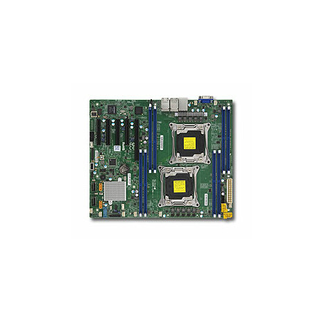 SUPERMICRO MB 2xLGA2011-3, iC612 8x DDR4 ECC,10xSATA3,(PCI-E 3.0/1,2,1(x16,x8,x4)PCI-E 2.0/1(x4),4x LAN,IPMI