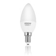 Whitenergy LED žárovka | 8xSMD2835| C37 | E14 | 7W | 230V |teplá bílá| mléko