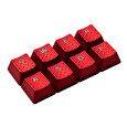 HyperX FPS & MOBA herní klávesy - sada pro upgrade - červená barva