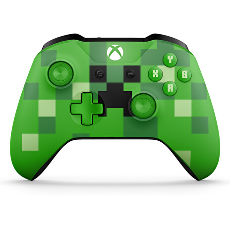 XBOX ONE - Bezdrátový ovladač Xbox One S Minecraft Creeper [Modesto]