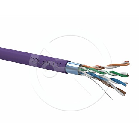 Instalační kabel Solarix CAT5E FTP LSOH 500m/cívka drát