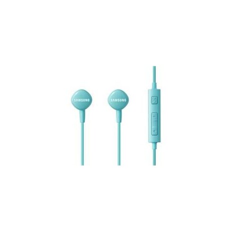 Samsung HS130 - sluchátka, špuntová, 3.5 mm jack, mikrofon, ovládání hlasitosti na kabelu, modré