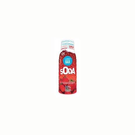 LIMO BAR - sirup Strawberry 0,5l